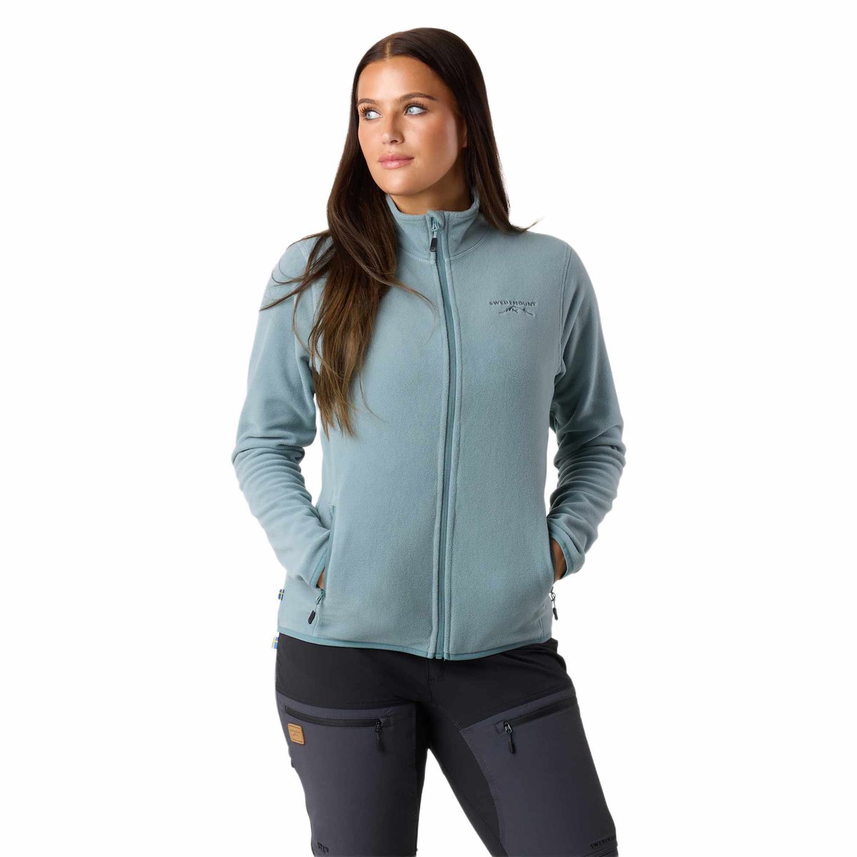 Swedemount Stryn Fleece – Fleecejack voor dames Groen
