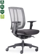 BENS 816-Ergo-3 - Ergonomische Bureaustoel - Ergo Mechaniek - GREENGUARD GOLD - Voldoet aan NEN-EN1335 & ARBO normen