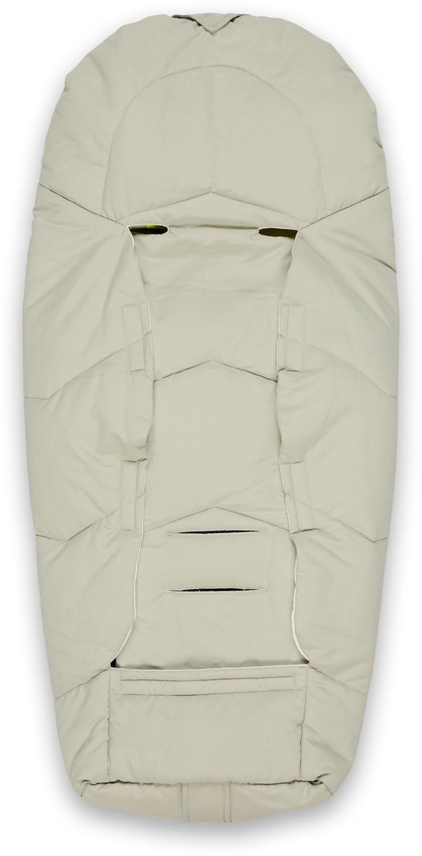 Voksi Move Light voetenzak - Voetenzak autostoel baby - zomer - Misty Green wings — afbeelding 2