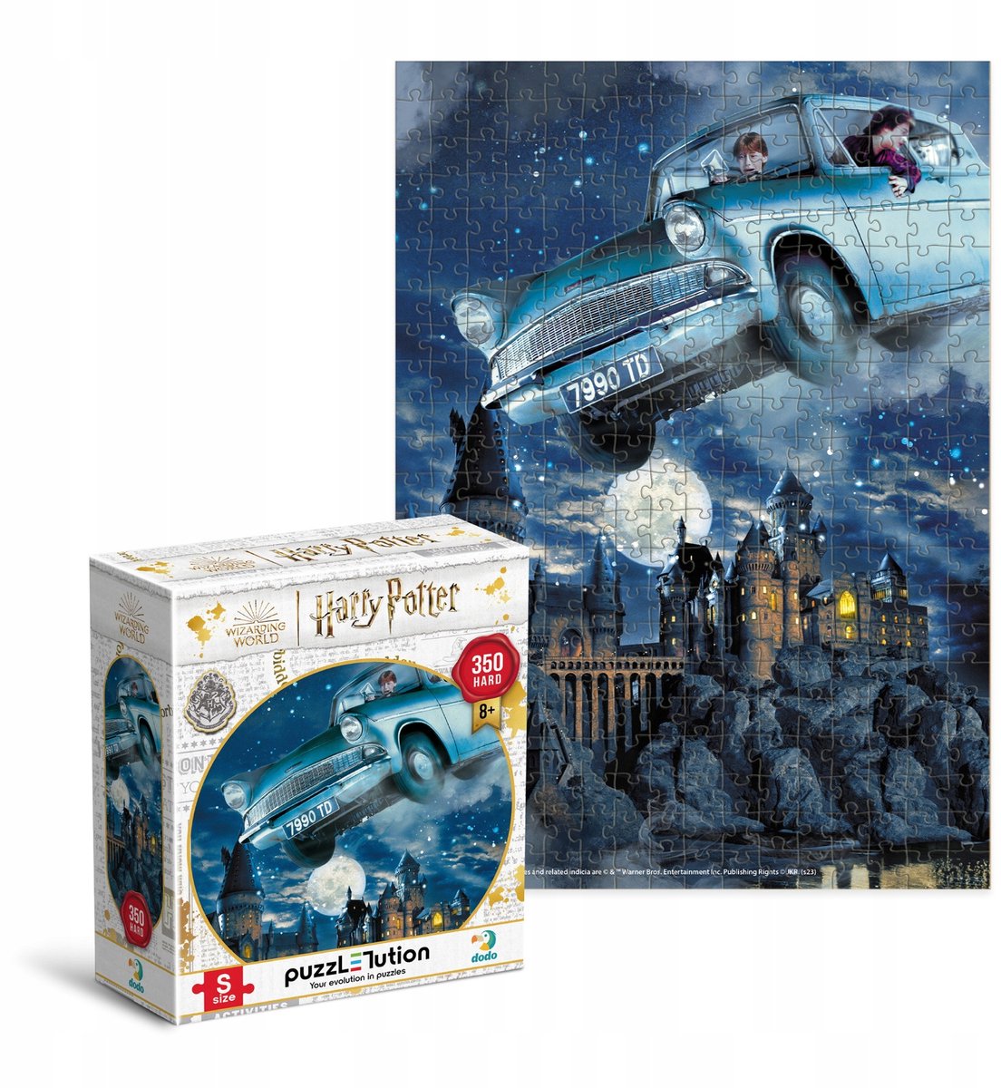 Harry Potter Vliegende Ford Anglia puzzel - 350 stukjes (8+)