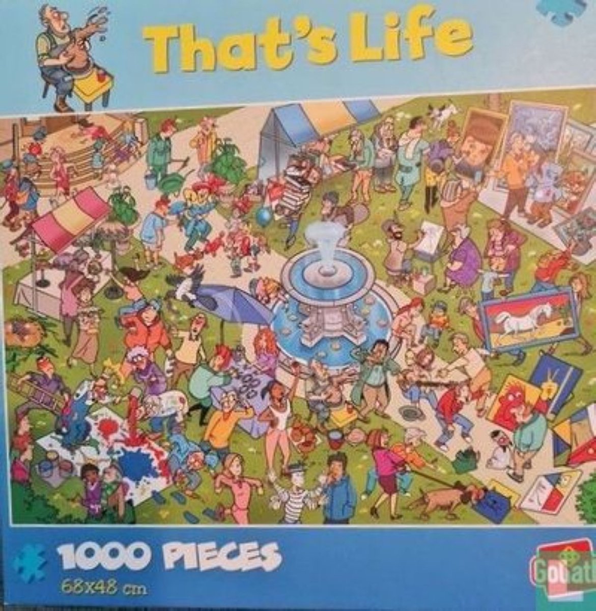That's Life Puzzel Vrijmarkt - 1000 stukjes - Legpuzzel - 933156