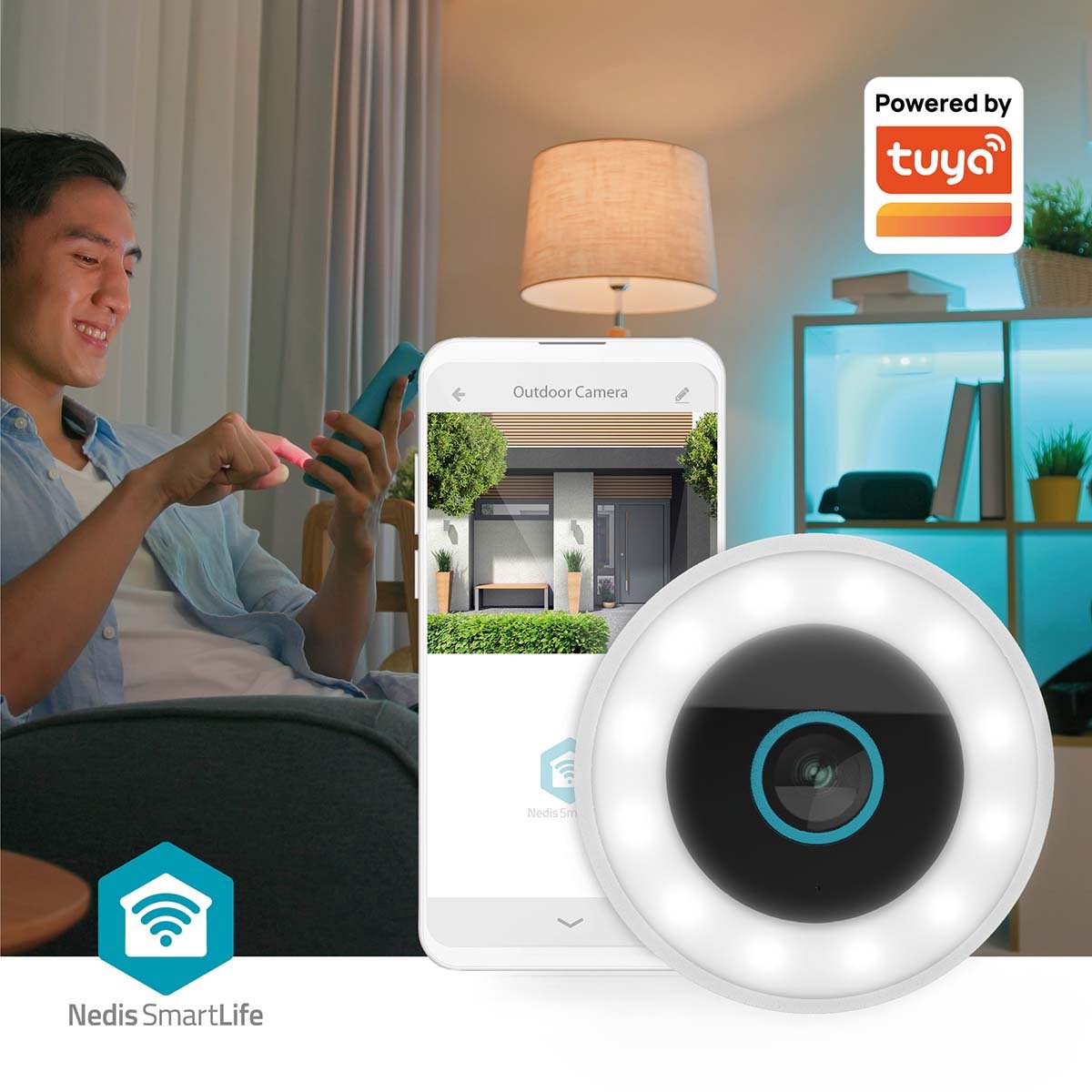 Nedis SmartLife Beveiligingscamera Buiten Full HD met Bewegingssensor - afbeelding 3