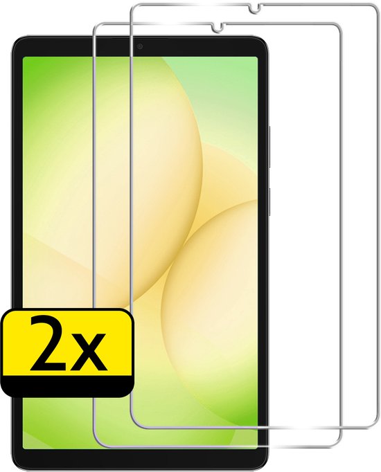 Deux protections d'écran pour une tablette, avec indication "2x".