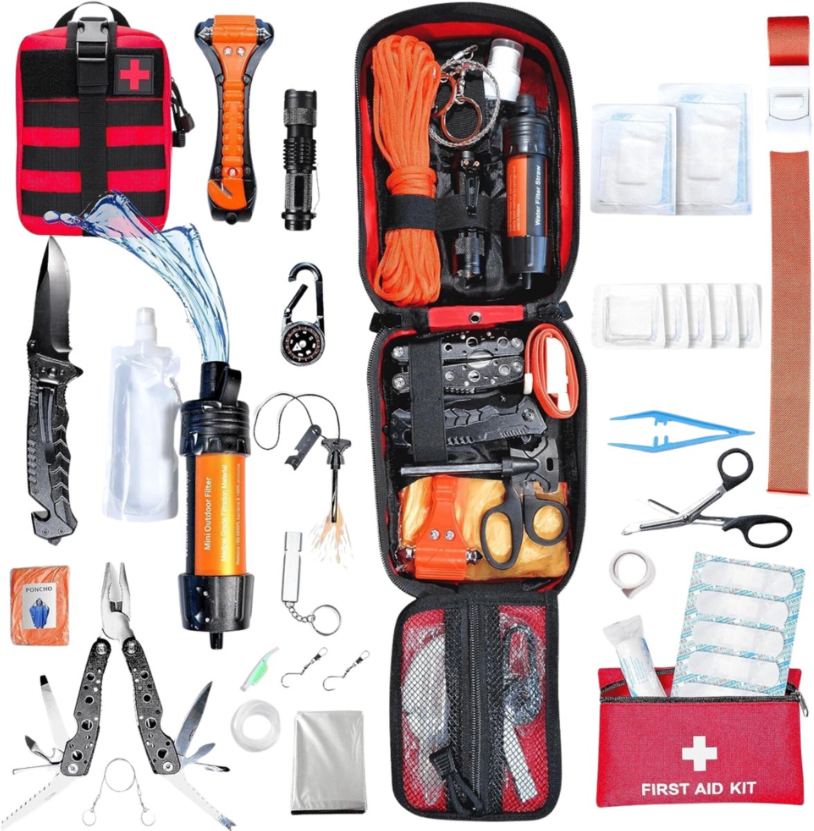 GTB® Noodpakket voor Thuis Overheid - Noodpakket voor Thuis - Overlevingspakket - Compleet pakket - 20 Elementen