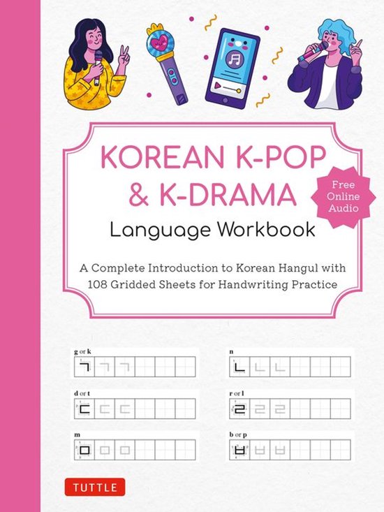 Korean K-Pop and K-Drama Language Workbook - cover