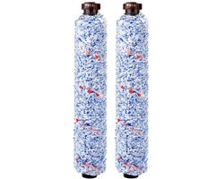 2 Stuks Stofzuiger Borstelrols geschikt voor Bissell CrossWave 1866/1868/1785/1926 - Stofzuiger onderdeel - Multi-oppervlak
