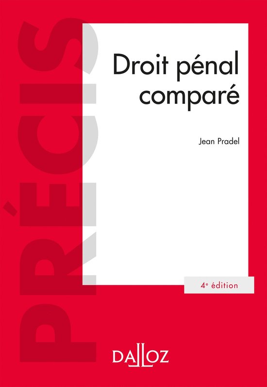 Précis - Droit pénal comparé. 4e éd. - cover