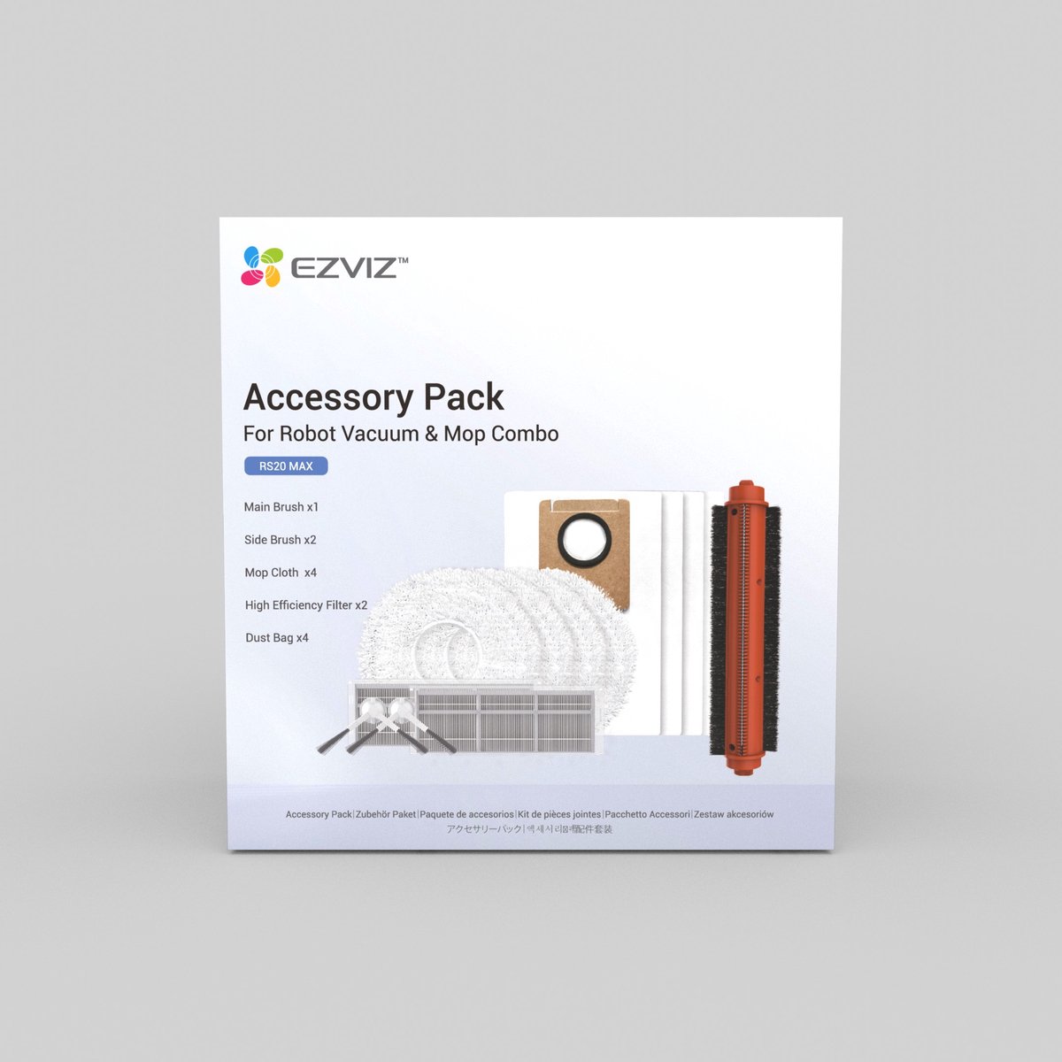 EZVIZ Robot Vacuum Cleaner RS20 Max Accessory Pack