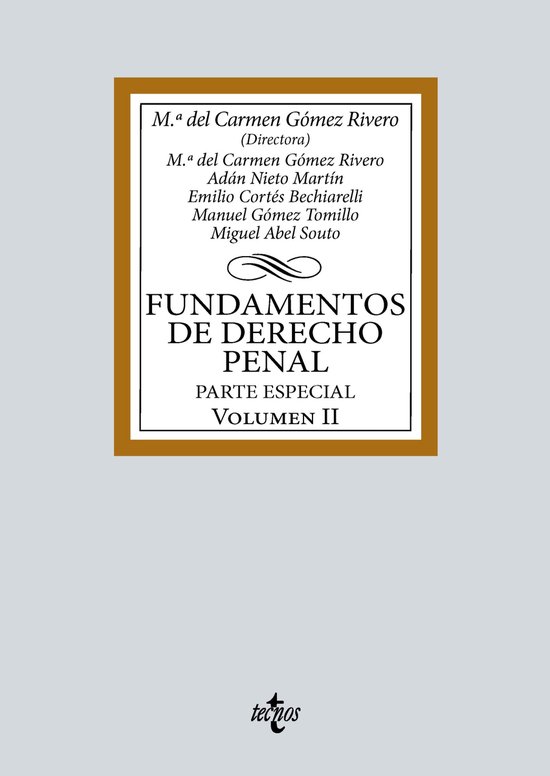 Derecho - Biblioteca Universitaria de Editorial Tecnos - Fun ... - cover