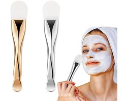 2x Masker kwast - Gezichtsmasker kwast - Gezichtsmaskerborstel - Siliconen kwast voor…