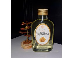 Garden of Eden- koudgeperste Frankincense olie puur en organic 100ml voor huid en haar - wierook olie - wierookolie - body olie - massage olie