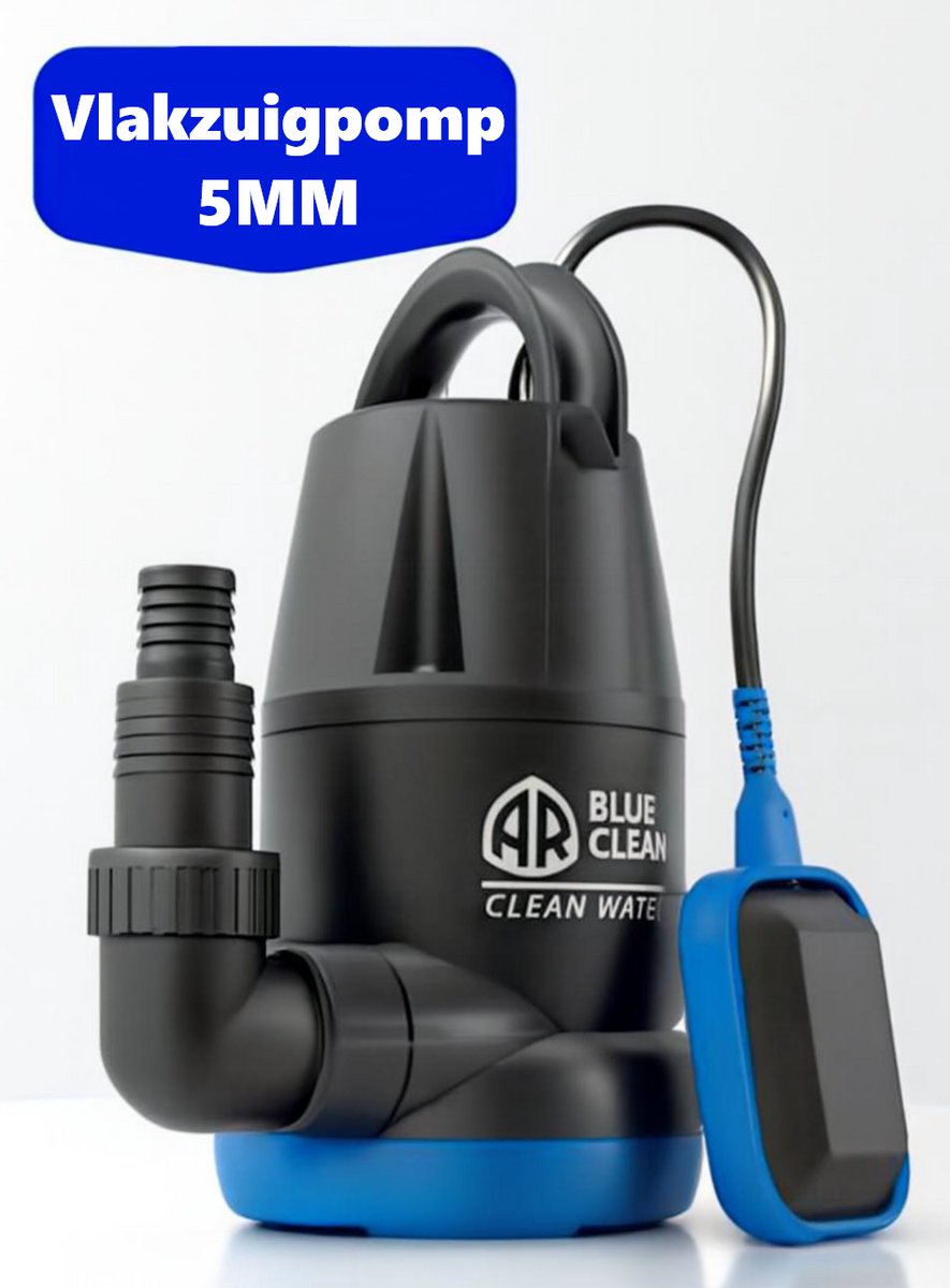 Annovi Reverberi 250PC Dompelpomp - Met Vlakzuigpomp - Waterpomp Schoon Water 6000 L/H - 6 Meter Opvoerhoogte via slang - Zwembad Kelder