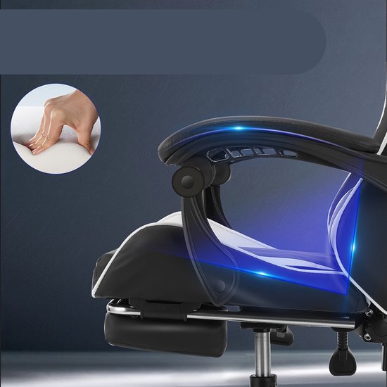 Dowinx Gamingstoel, ergonomische gamerstoel van PU-leer met