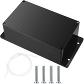 Aansluitdoos, behuizing IP66, aansluitdoos, zwarte elektronische behuizing, kunststof afdekkingen, voor doe-het-zelf stroomaftakdoos, 200 x 120 x 75 mm Aansluitdoos, behuizing IP66, aansluitdoos, zwarte elektronische behuizing, kunststof afdekkingen, voor doe-het-zelf stroomaftakdoos, 200 x 120 x 75 mm