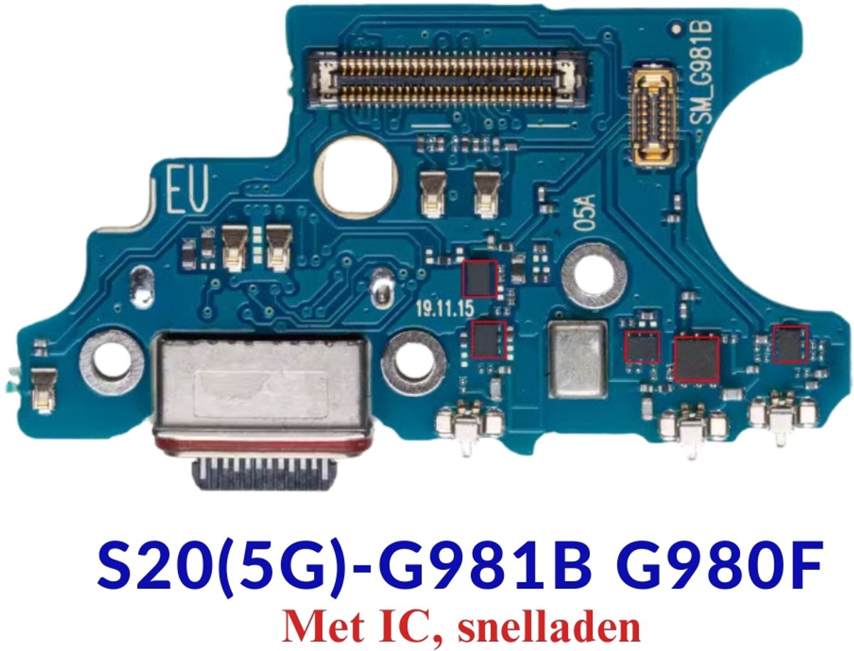 Samsung Galaxy S20 5G oplaad connector – Charging Dock Replacement