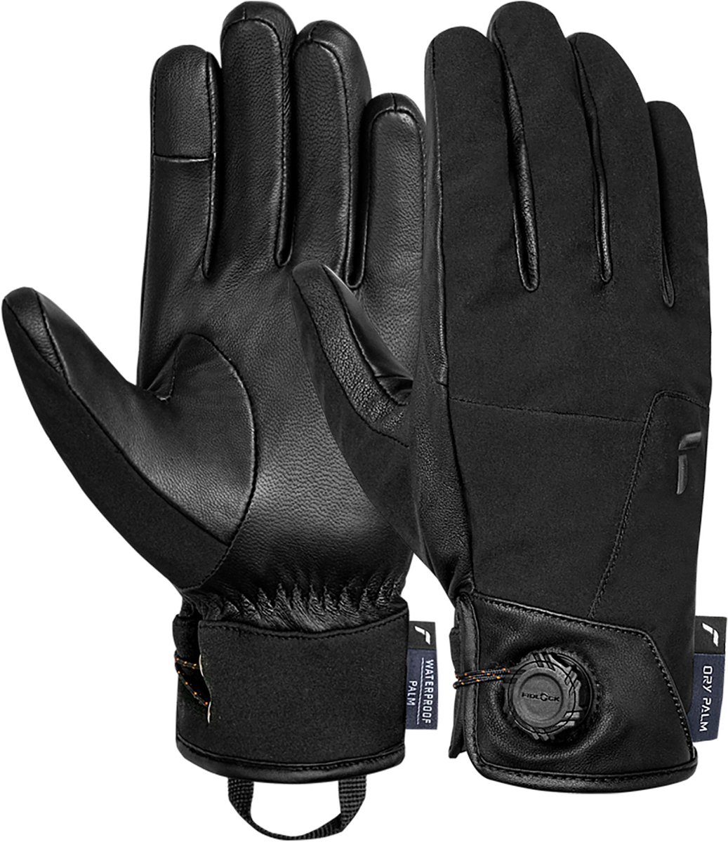 Reusch Fingerhandschuhe Roy DRY PALM FIDLOCK Zwart