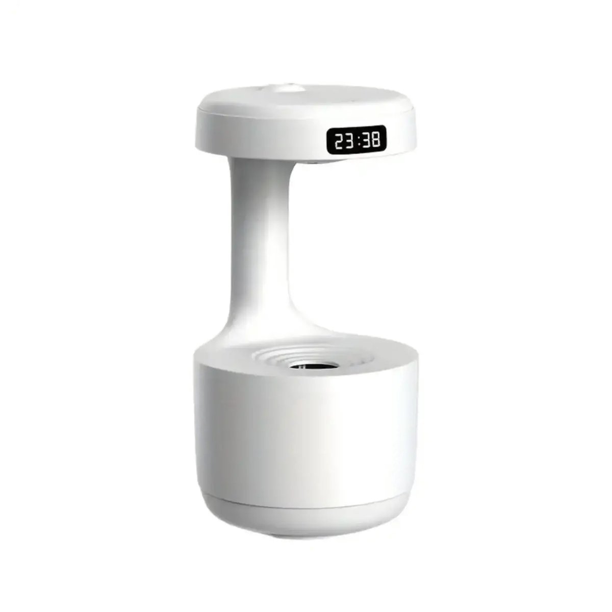 USB-C Luchtbevochtiger LZ599 – Wit, Compact, Counter Gravity Spray, Fijne Nevel, 800 ml, Voor Slaapkamer, Kantoor en Eetkamer