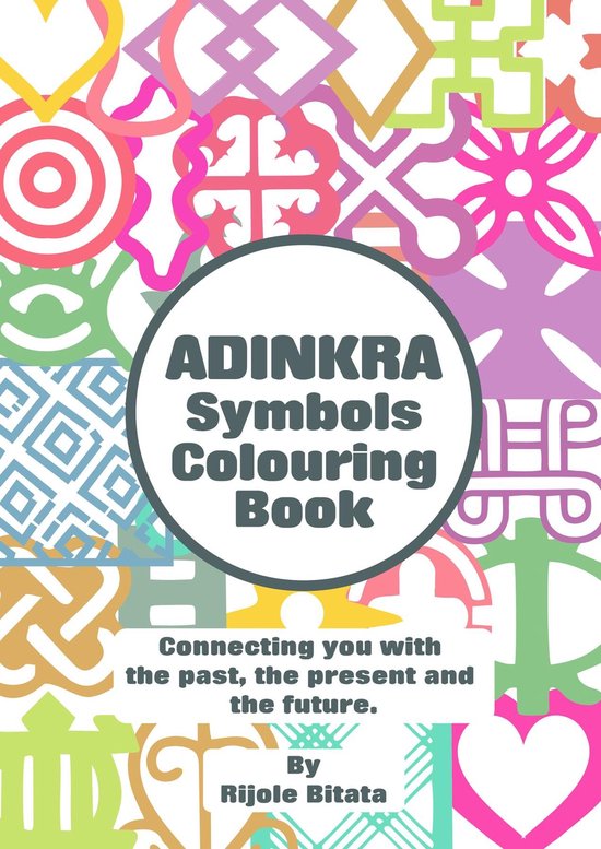 Adinkra Colouring Book - cover