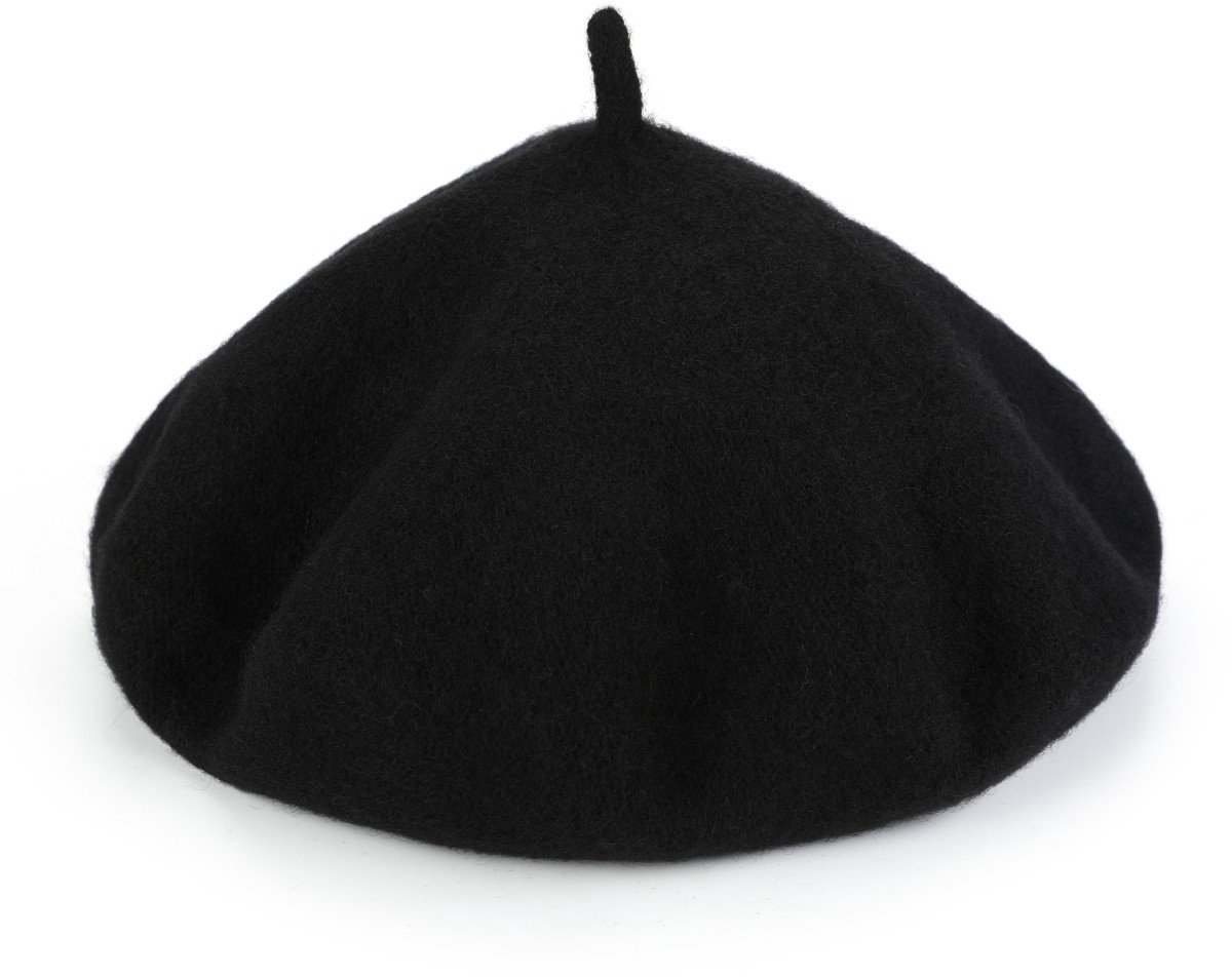 Winter Baret Wooly - Zwart - Dames - One Size - Hoofdmode
