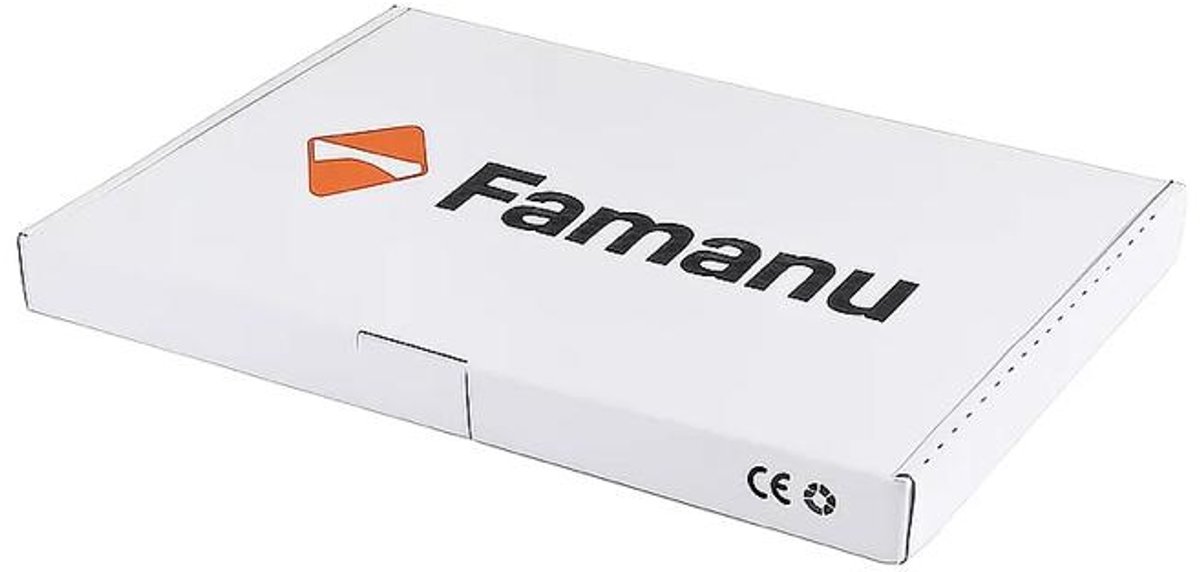 Famanu Herbruikbare pluisrol, kleverige pluisborstel voor hond, kattenhaarverwijderaar, wasbare kleverige roller voor kleding, tapijten – medium formaat