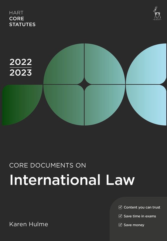 Hart Core Statutes - Core Documents on International Law 202 ... - cover
