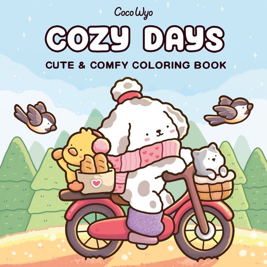 Cozy Spaces Coloring- Cozy Days