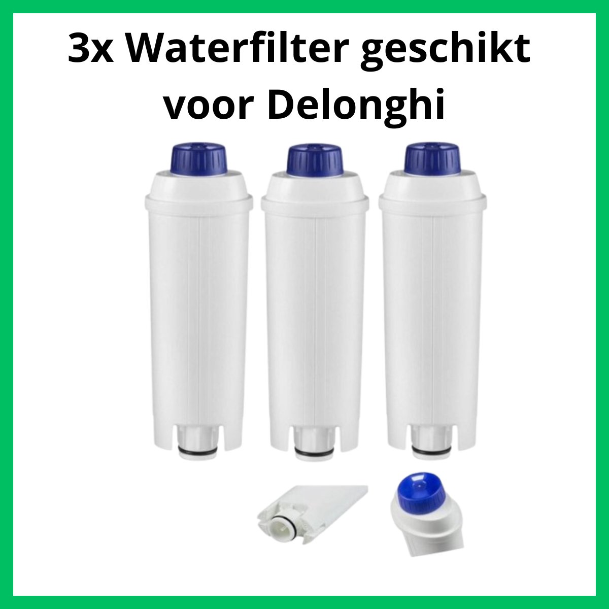 3 Ecam Waterfilters voor uw Delonghi koffiemachine / DLSC002