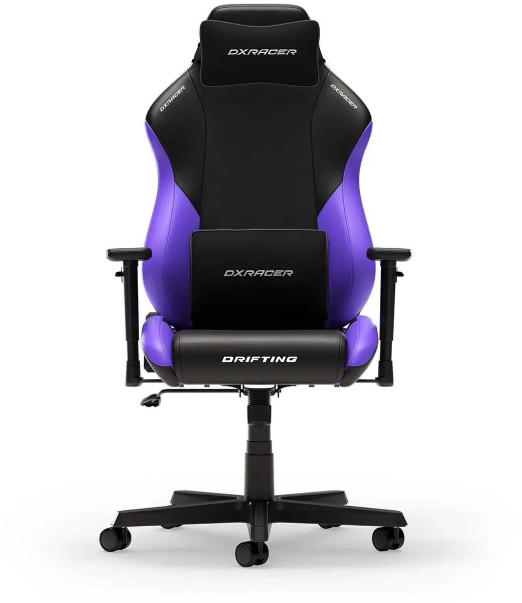 Afbeelding 2 van DXRacer Drifting L gamestoel zwart/violet