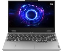 Lenovo LOQ 15IRX10 Intel® Core™ i7 i7-13650HX Laptop 39,6 cm (15.6") Full HD 24 GB DDR5-SDRAM 512 GB SSD NVIDIA GeForce RTX 5050 Wi-Fi 6 (802.11ax) Windows 11 Home Engels Grijs
