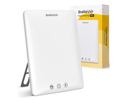 BrellaVio Daglichtlamp PRO - 12.000 Lux - Wit - Incl. Opberghoes - UV-vrije LED Lamp - Daglicht Lampen - Hobby Bureaulamp