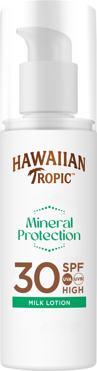 Hawaiian Tropic Mineral Sunmilk Lotion - SPF30 - 100ml - 1 Stuk