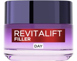L’Oréal Paris Revitalift Filler Dagcrème - Verouderende huid, Gecombineerde huid, Normale huid, Gevoelige huid - 50ml