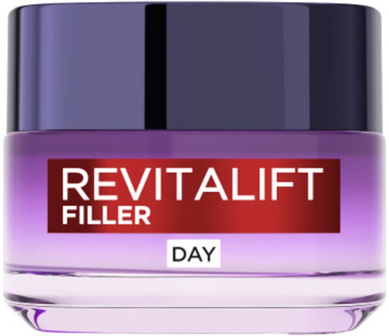 L’Oréal Paris Revitalift Filler Dagcrème - Verouderende huid, Gecombineerde huid, Normale huid, Gevoelige huid - 50ml