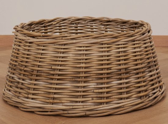 Royal Christmas - Housse de sapin en rotin - 60 cm - Marron