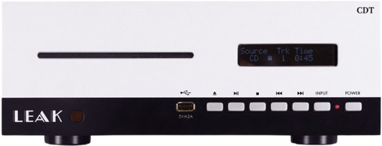 Leak CDT CD Speler - Inclusief CD-R/RW - Soepel transportsysteem - Retro design - Zilver
