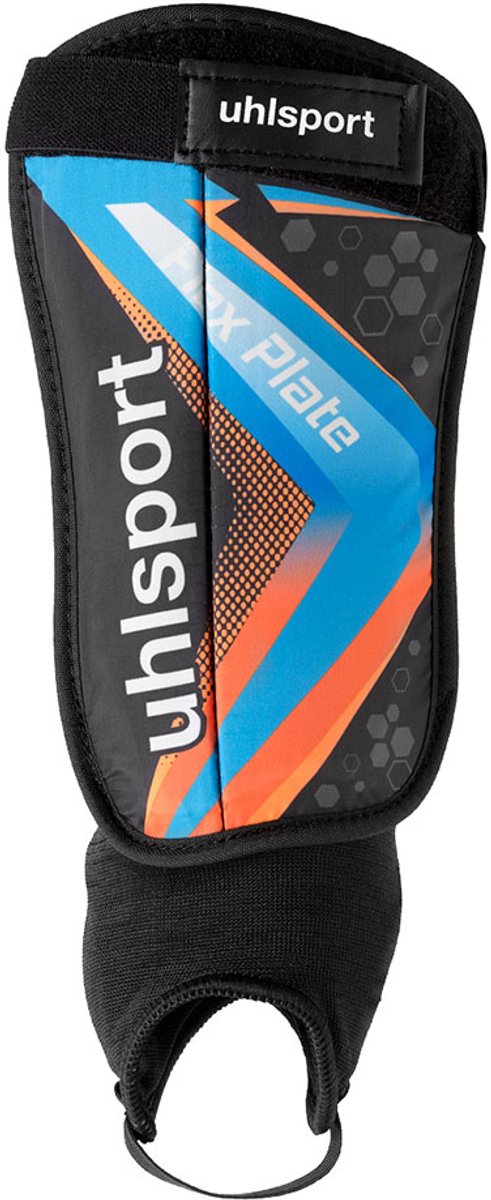 Uhlsport Flex Plate Scheenbeschermers Zwart 2XS