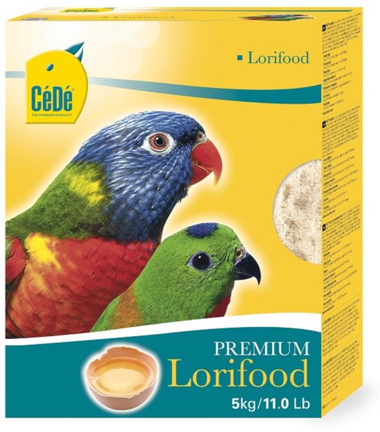 Cede Lori Food - Papegaaienvoer - 5 Kg