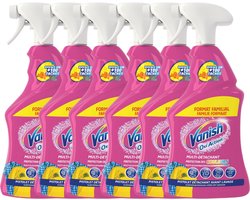 Vanish Vlekverwijderaar 4-in-1 Spray 940ml - 6 Stuks - Voordeelverpakking