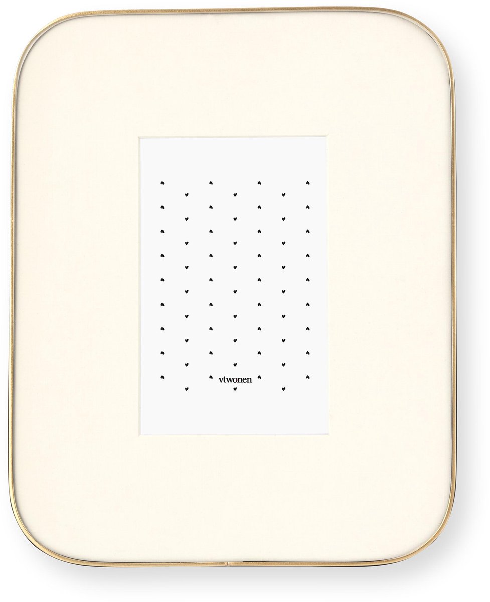 Photo Frame Metal Gold 21x26.5x0.8cm