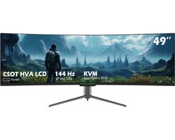 TITAN ARMY C49SHC 49-inch gamingmonitor - 3840*1080 CSOT - HVA-paneel