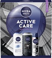 NIVEA MEN Active Care Geschenkset Mannen - Deo & Showergel - Cadeau Verjaardag Man - Cadeauset - Giftbox