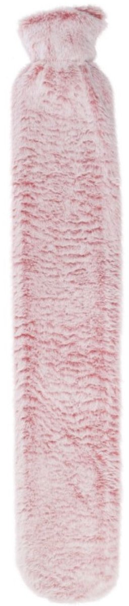 Home & Styling Warmwaterkruik Lang Pluche - 72x12cm - Roze