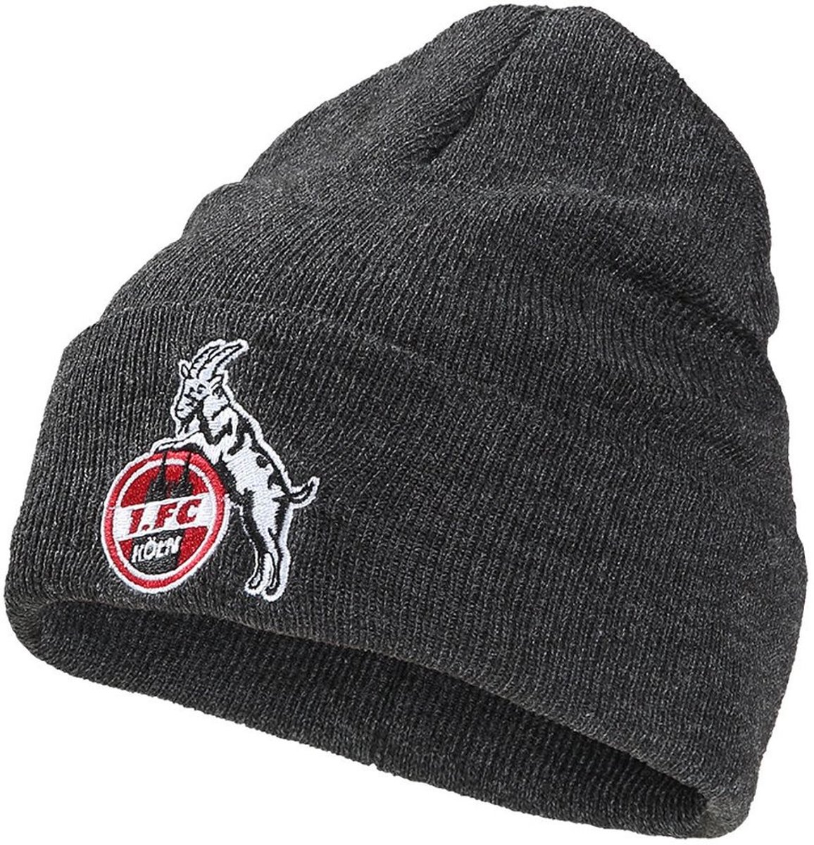 1. FC Köln Beanie Basic 2070053 Grau Grijs