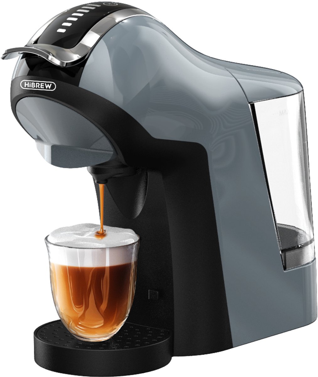 HiBREW H17 4-in-1 capsule koffiezetapparaat, koud en warm zetten, 20 bar extractie, 7 waterstanden, aanraakbediening