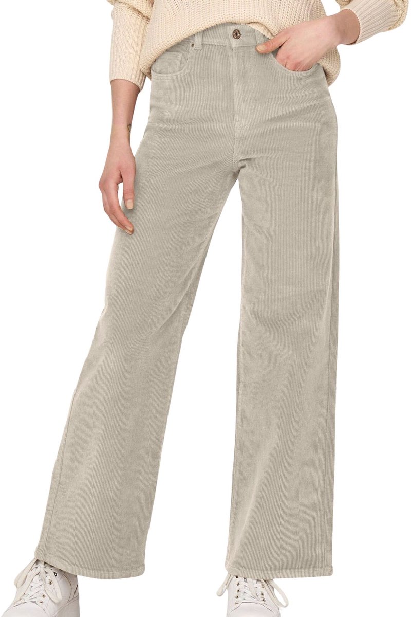 ONLY - ONLHOPE GLOBAL HW WIDE CORD PNT NOOS Dames Broek