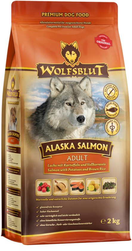 Wolfsblut Alaska Salmon - 3 x 2 kg - Voordeelverpakking