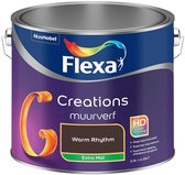 Flexa - Creations Muurverf Extra Mat - Warm Rhythm - Kleur van het jaar 2026 - Mengverf - 2.5 L