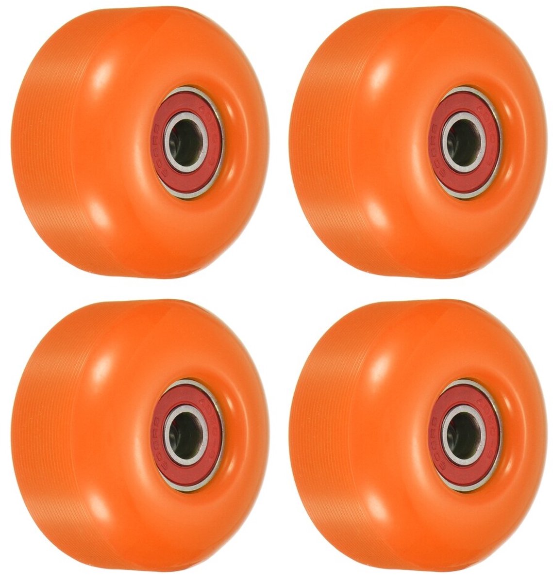 Skateboard wielen 50mm Oranje