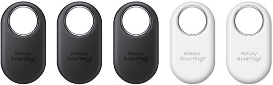 Foto: Samsung galaxy smarttag 2 4 1 pack 3x zwart en 2x wit