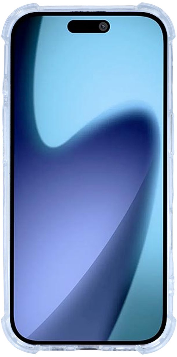 Zenzotek Hoesje Geschikt voor iPhone 17 Air - Telefoonhoesje - Verstevigde hoeken - Transparant